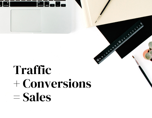 Traffic+Conversion=Sales